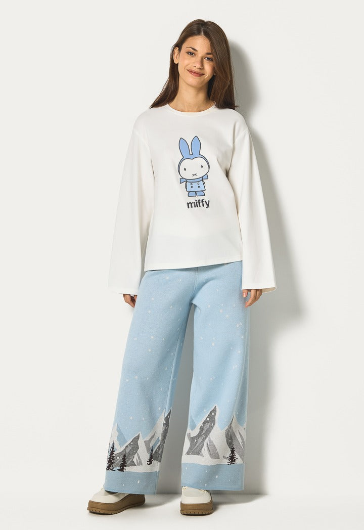 Hope Miffy Solid T-Shirt Off White