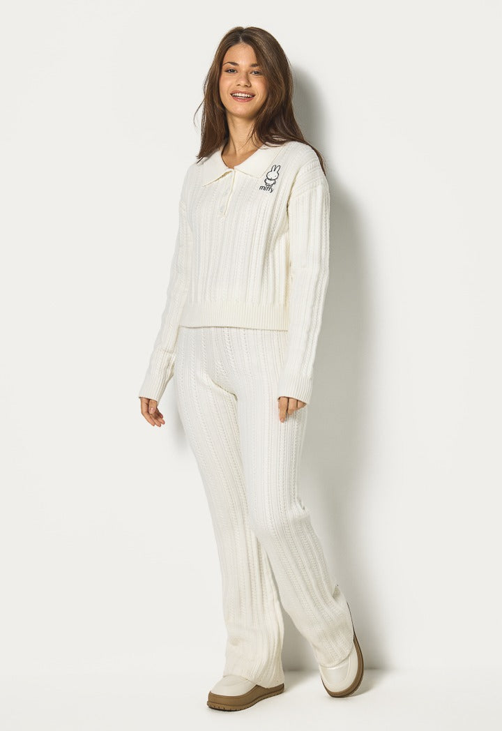 Hope Miffy Knitted Jumper Off White