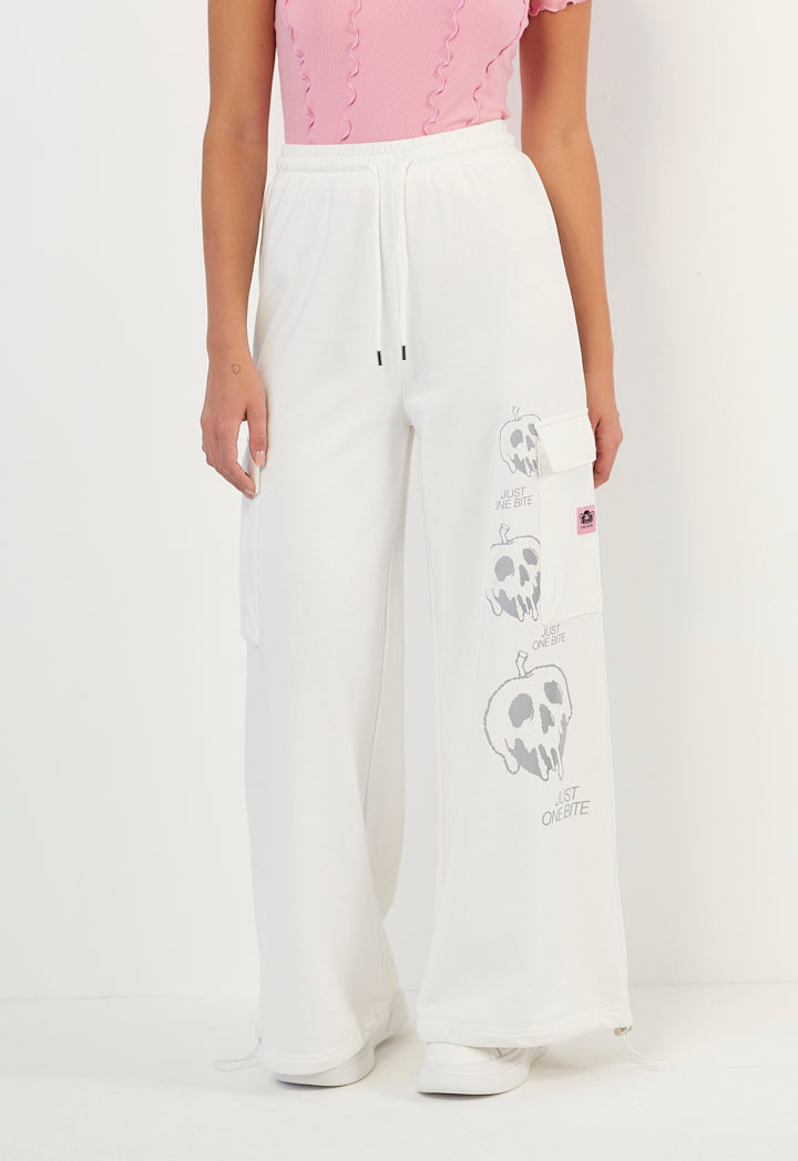Hope Disney Evil Queen Pants Off White