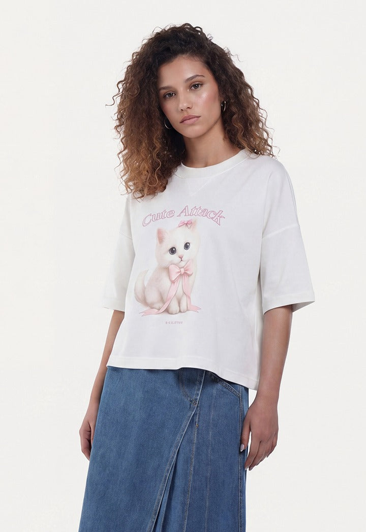 Drop Shoulder Relaxed T-Shirt
