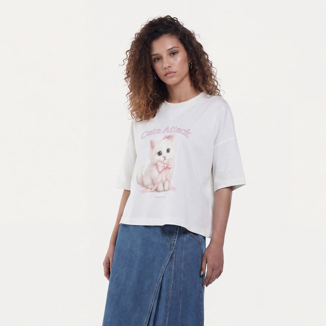 Drop Shoulder Relaxed T-Shirt
