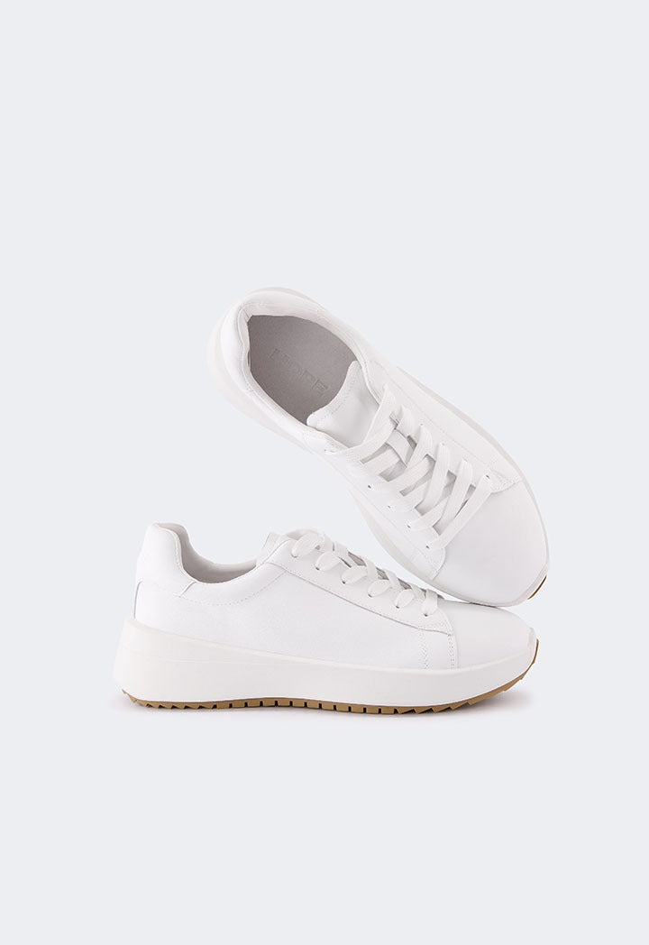Hope Classic Pu Leather Sneakers White