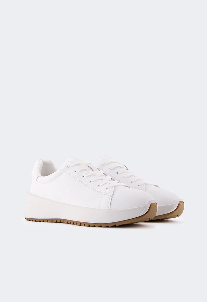 Hope Classic Pu Leather Sneakers White