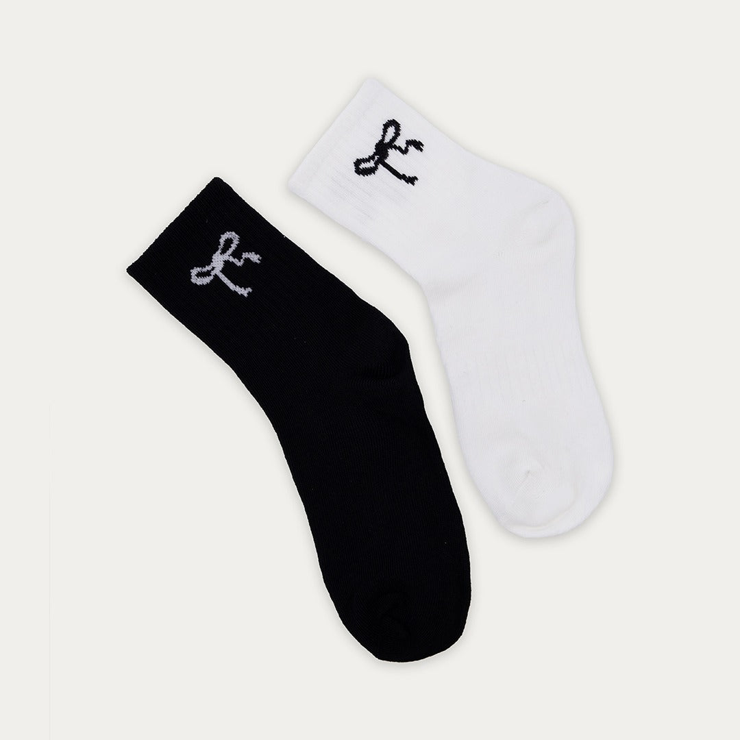 Bow Print Socks Set (2PCS)