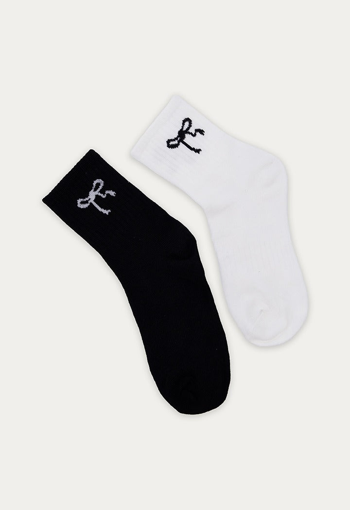 Bow Print Socks Set (2PCS)