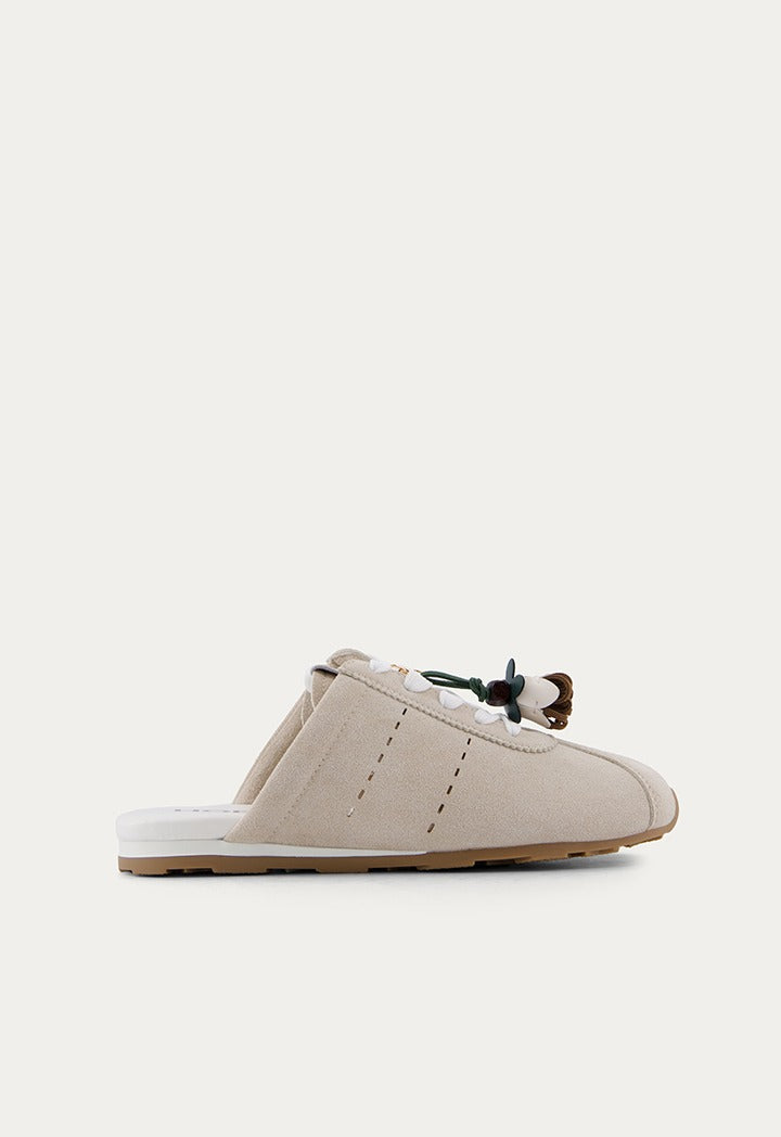 Lace Up Sneakers Mules