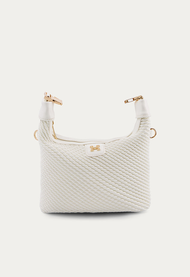 Intricate Solid Handbag