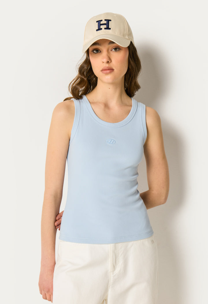 Knitted Ribbed Tank Top