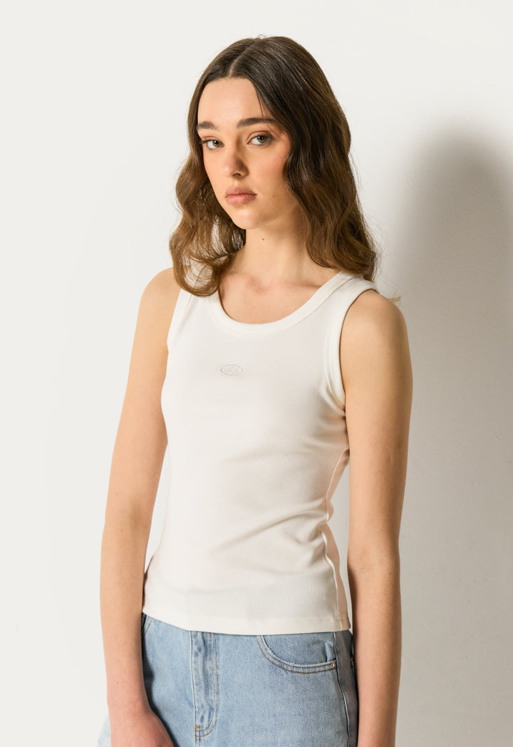 Knitted Ribbed Tank Top