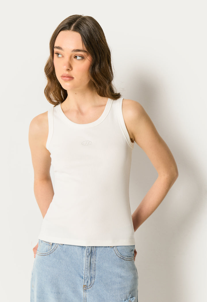 Knitted Ribbed Tank Top