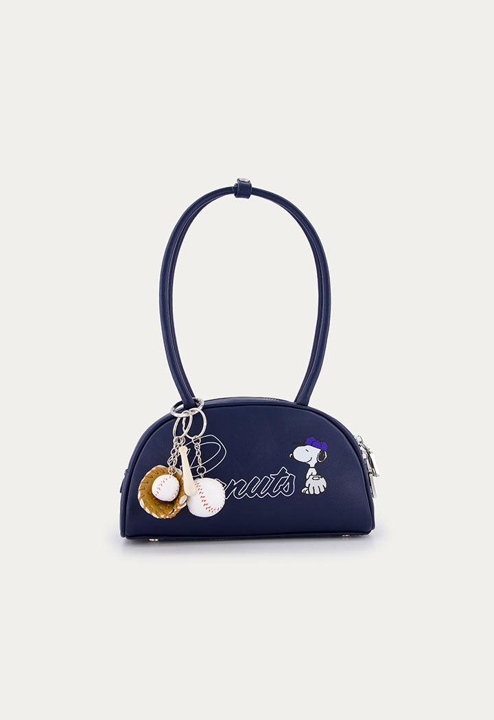 Snoopy-Print Shoulder Bag