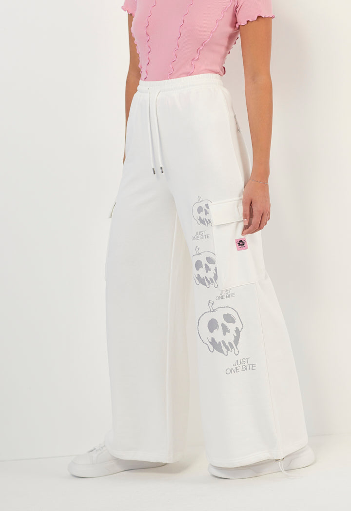 Hope Disney Evil Queen Pants Off White