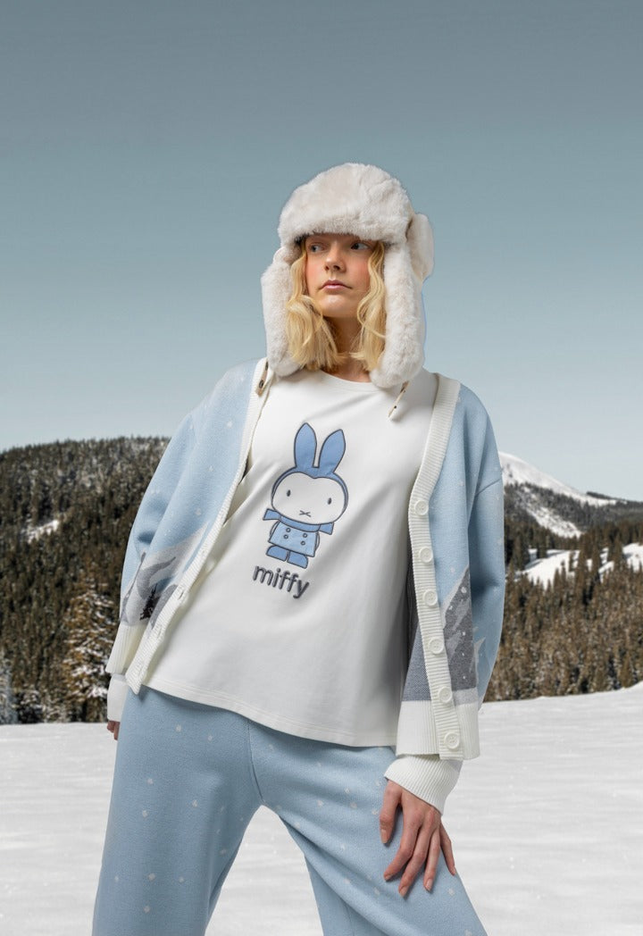 Miffy Solid T-Shirt Off White