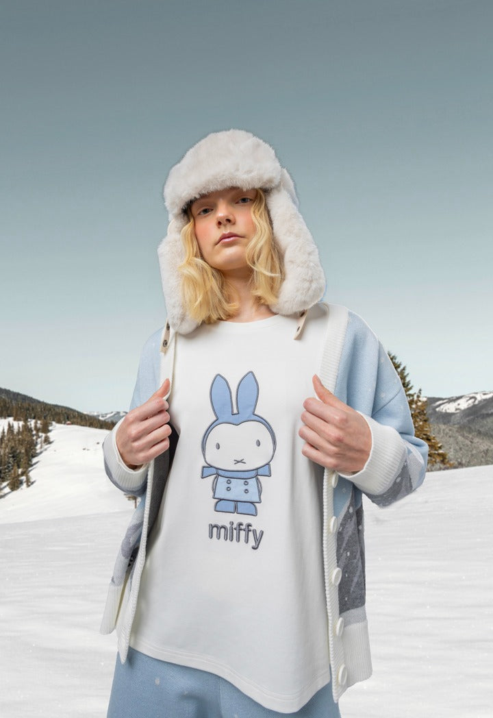 Miffy Solid T-Shirt Off White
