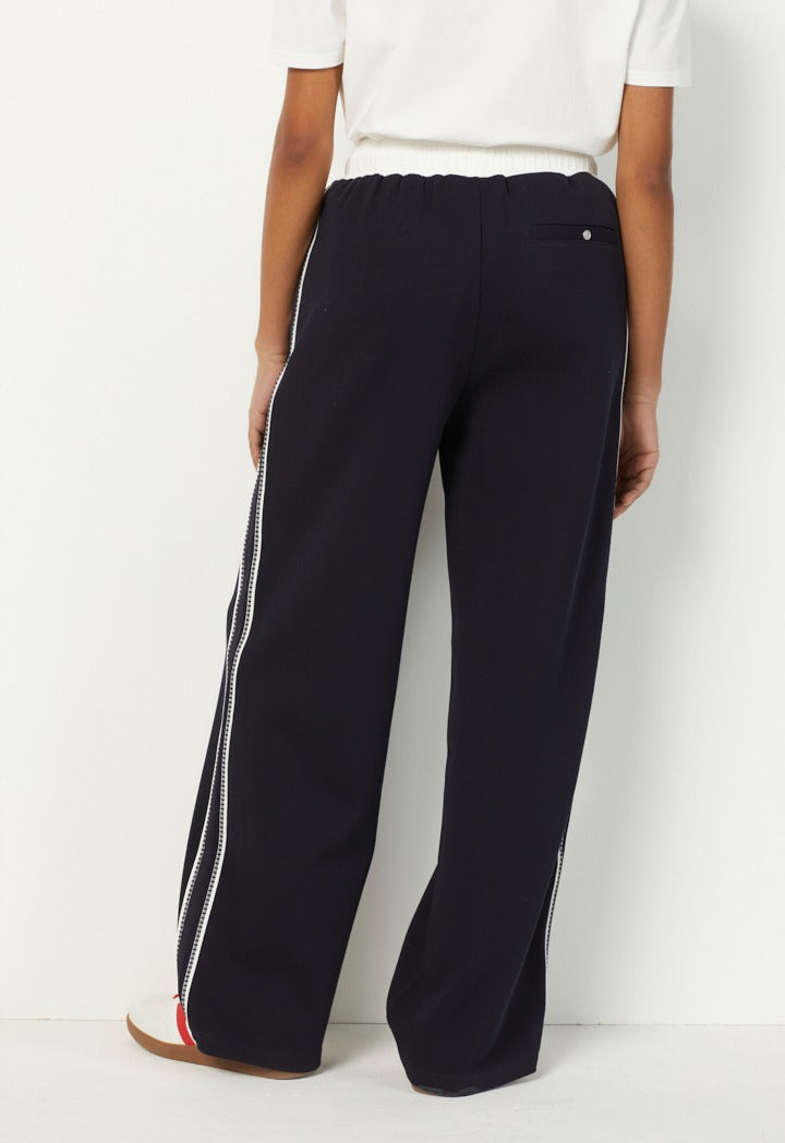 Hope Embroidered Sweatpants Navy