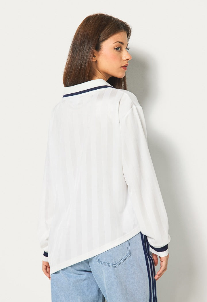 Hope Hello Kitty Striped Top Off White