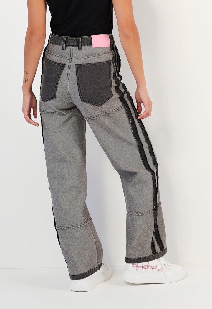 Hope Inside Out Denim Jeans Black