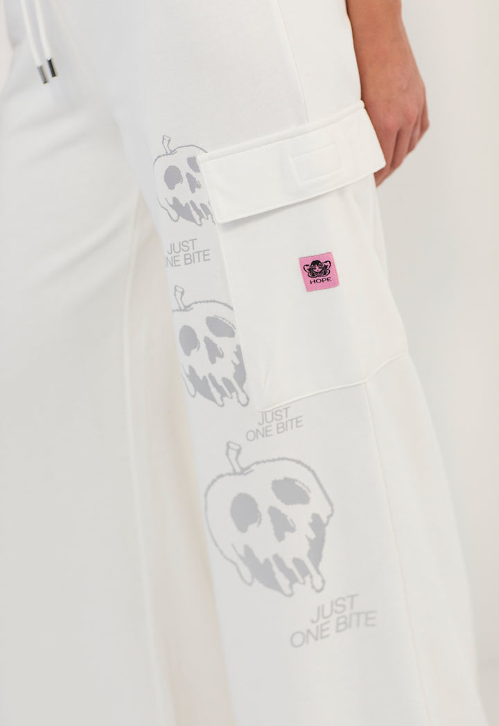 Hope Disney Evil Queen Pants Off White