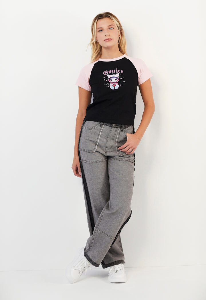Hope Inside Out Denim Jeans Black