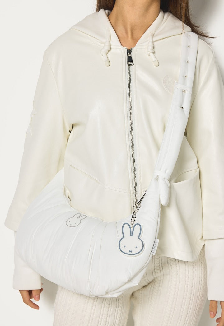 Miffy Puff Crossbody Bag Off White