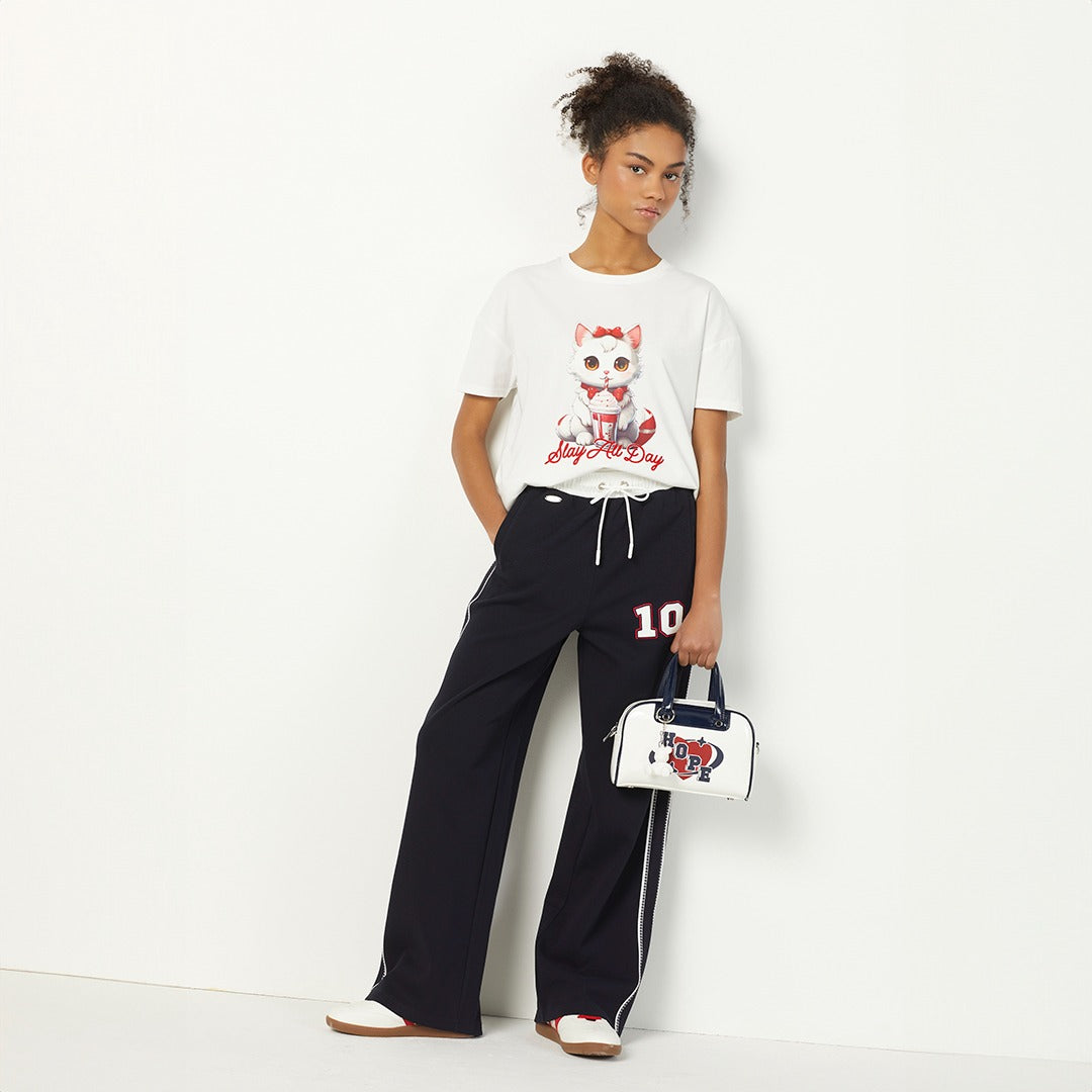 Hope Oversize Printed T-Shirt Off White
