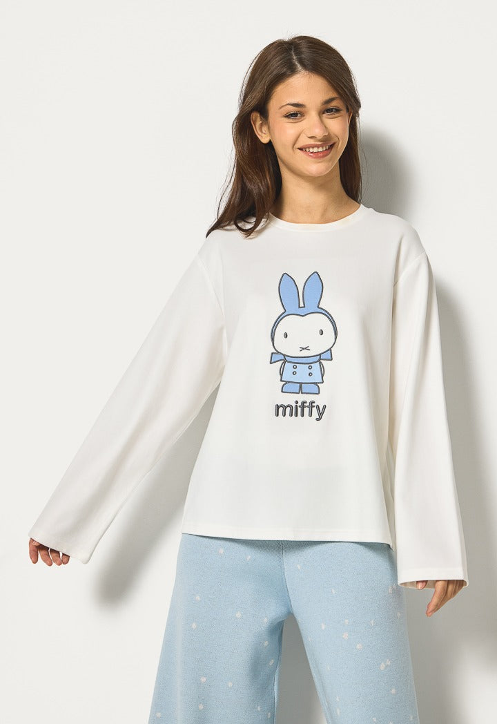 Miffy Solid T-Shirt Off White