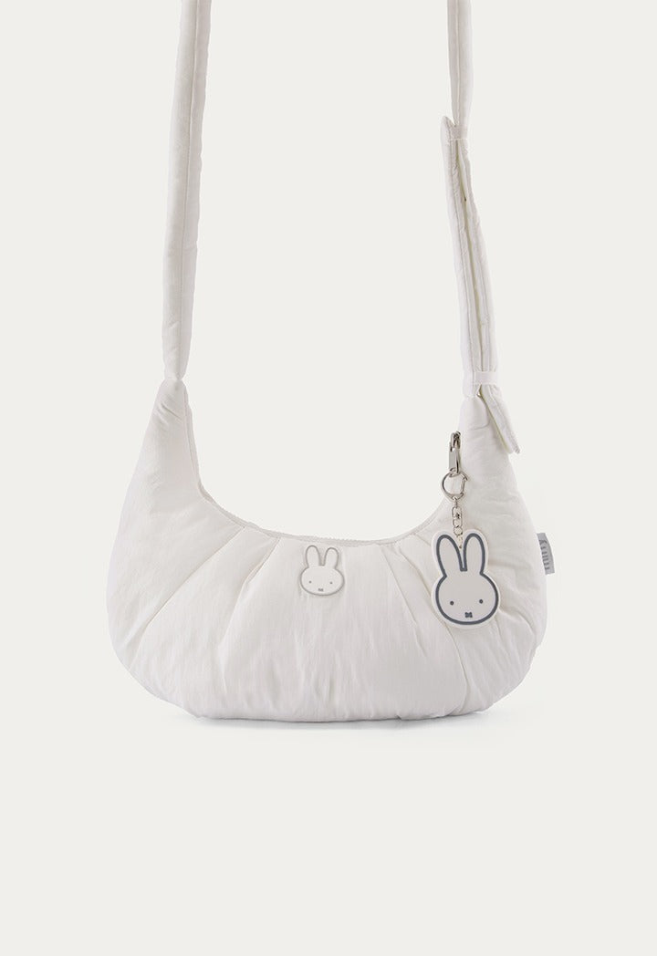 Miffy Puff Crossbody Bag Off White