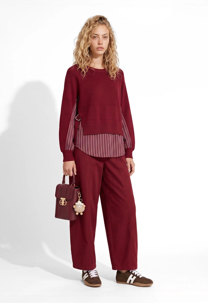 Casual Balloon Denim Trousers