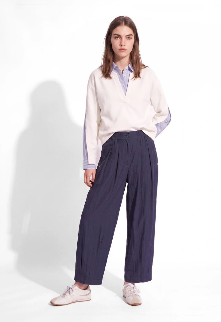 Classic Pleated Balloon Trousers