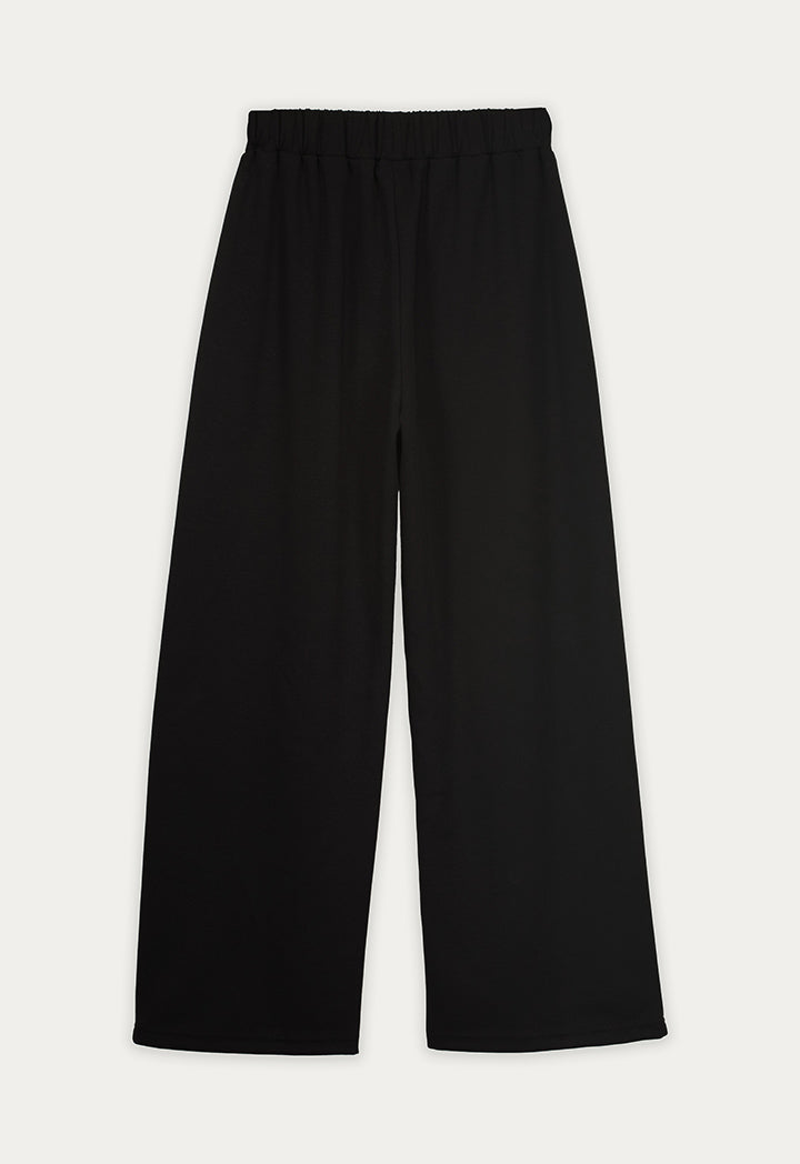 Sporty Wide-Leg Trousers