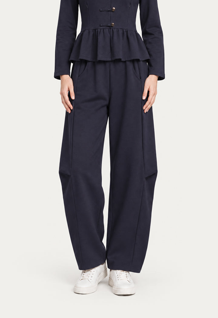 Relaxed-Fit Balloon Trousers