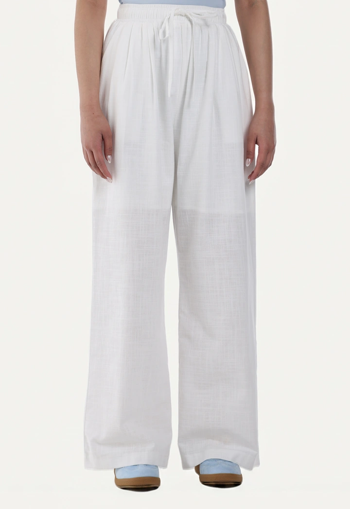 High Waist Wide Leg Trouser