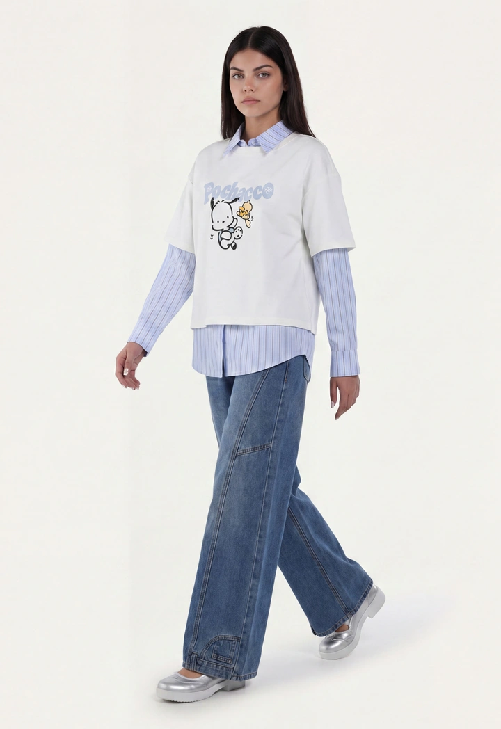 High Waist Wide Leg Jeans