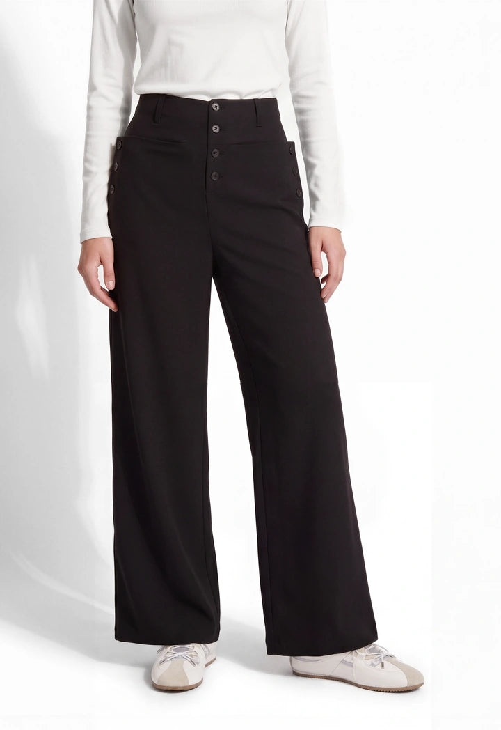 Elegant High-Waist Trousers