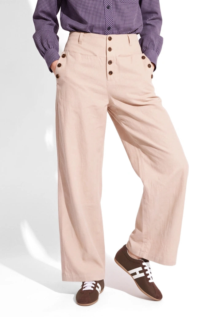 Elegant High-Waist Trousers