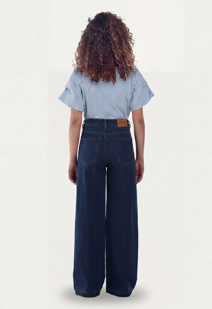 Solid Shirt with Bow Patches