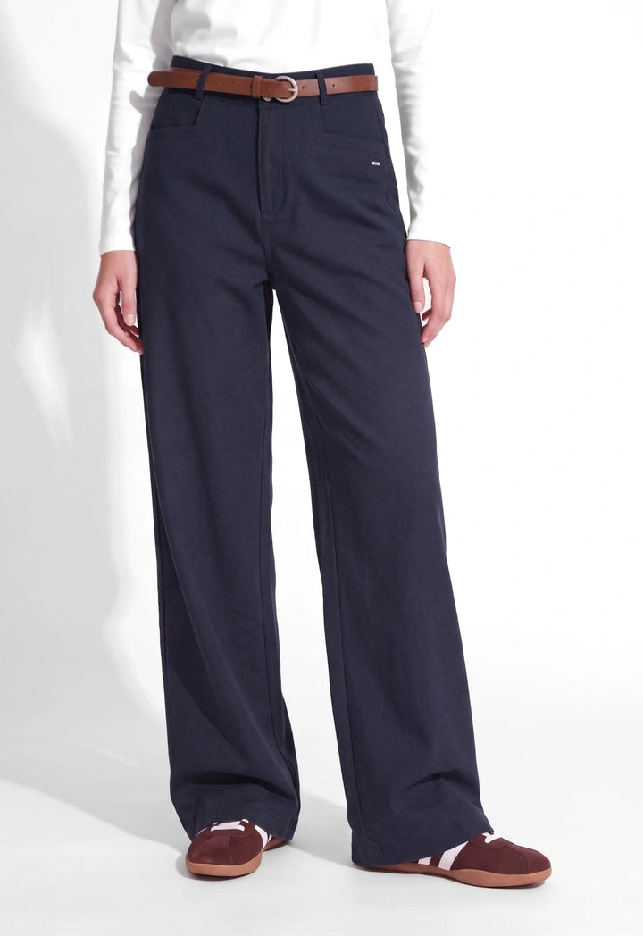 Belted Formal Denim