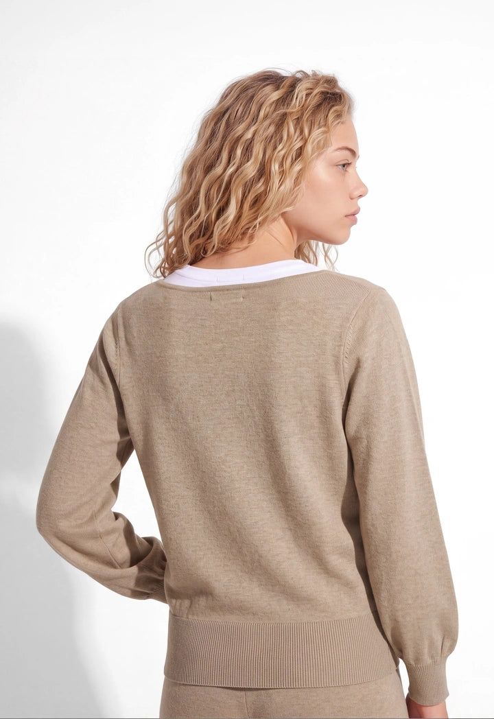 Belted Wrap Knitted Cardigan