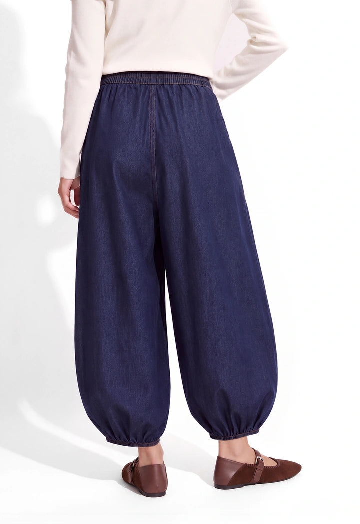 Pleated Balloon Trousers