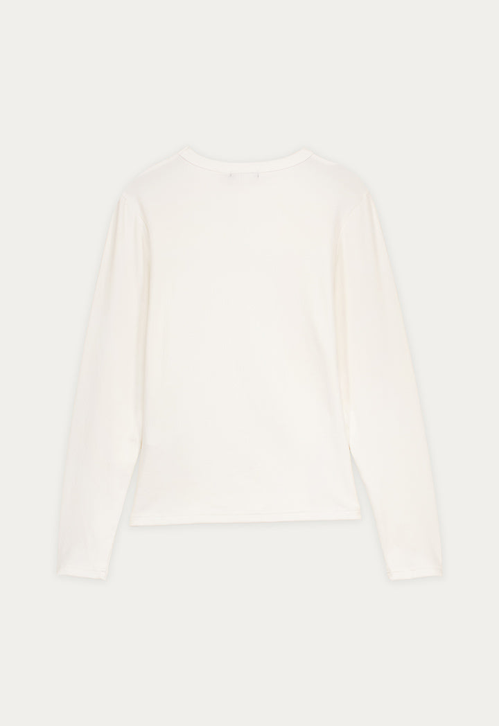 Ribbed Knitted Basic Top