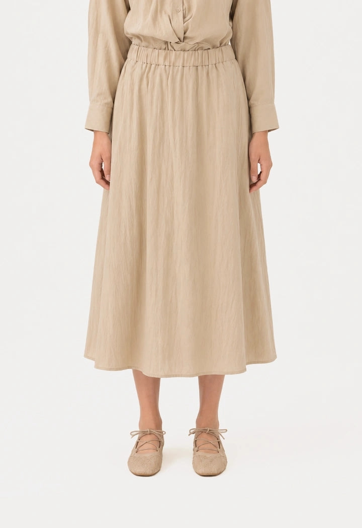 Flared Solid Skirt