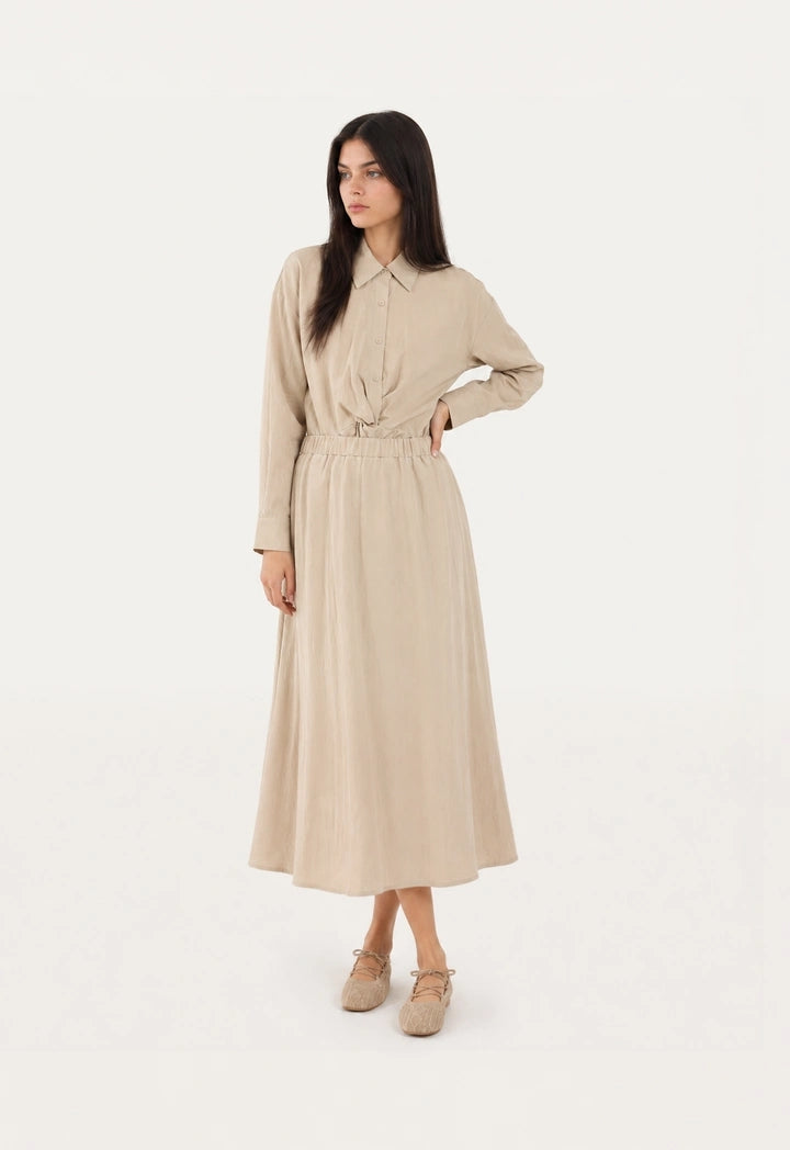 Flared Solid Skirt