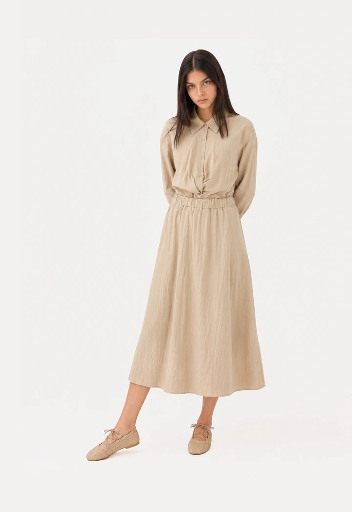 Flared Solid Skirt