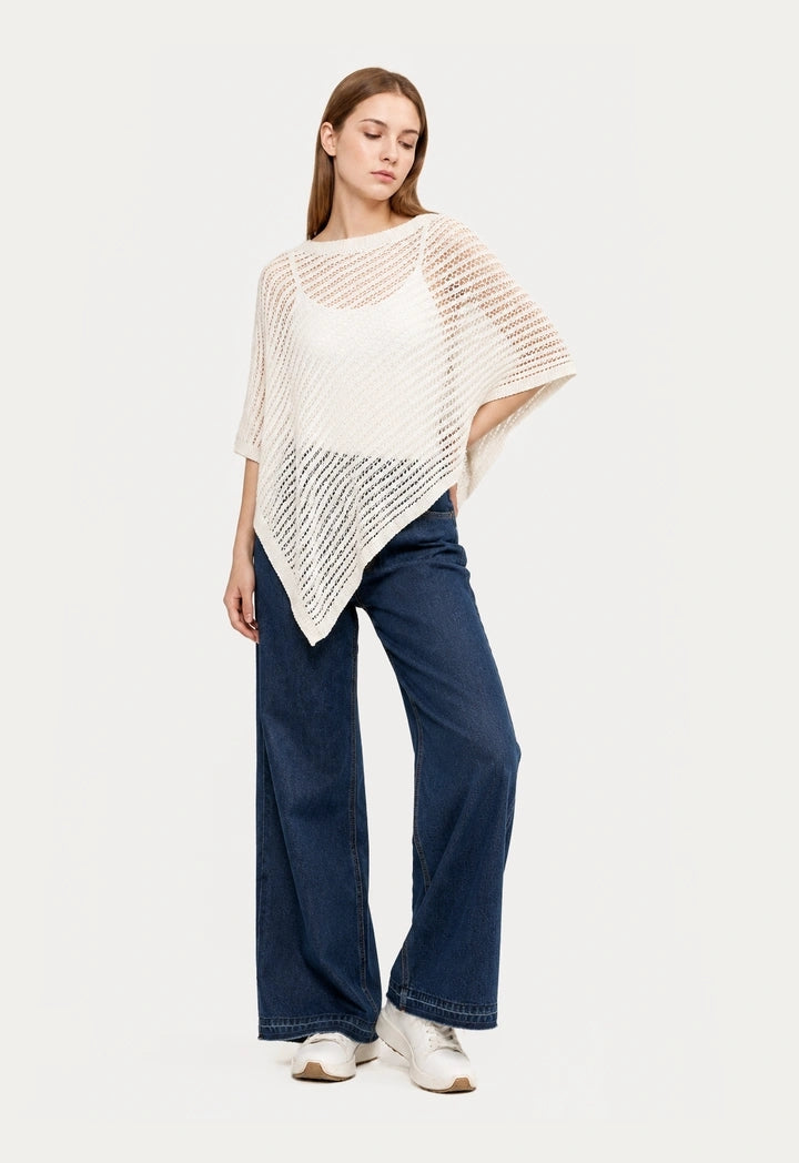Asymmetrical Crochet  Blouse
