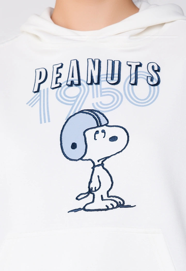 Snoopy Sweatshirt with Shirt Detail