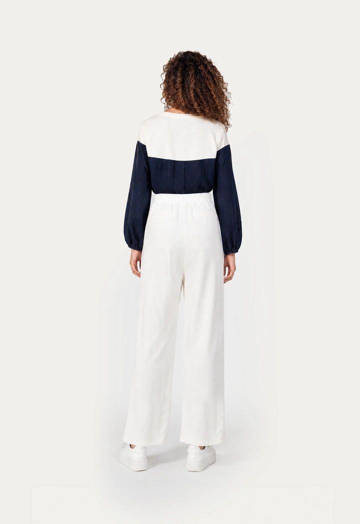 Sporty Wide-Leg Trousers