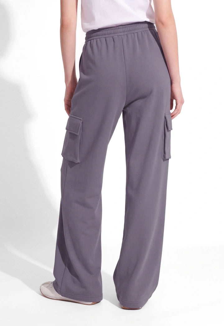 Cargo Wide-Leg Trousers