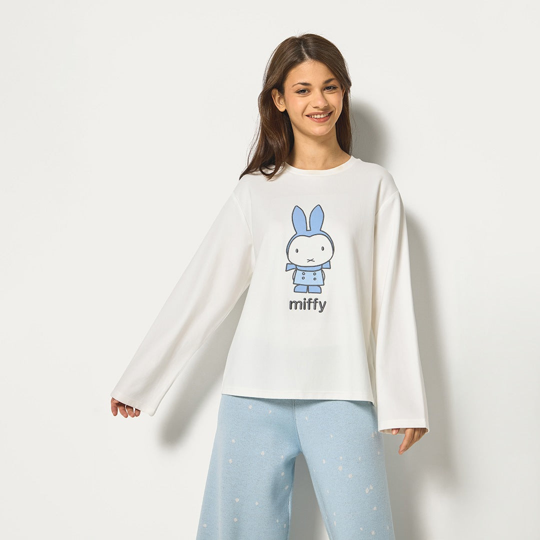 Miffy Solid T-Shirt Off White