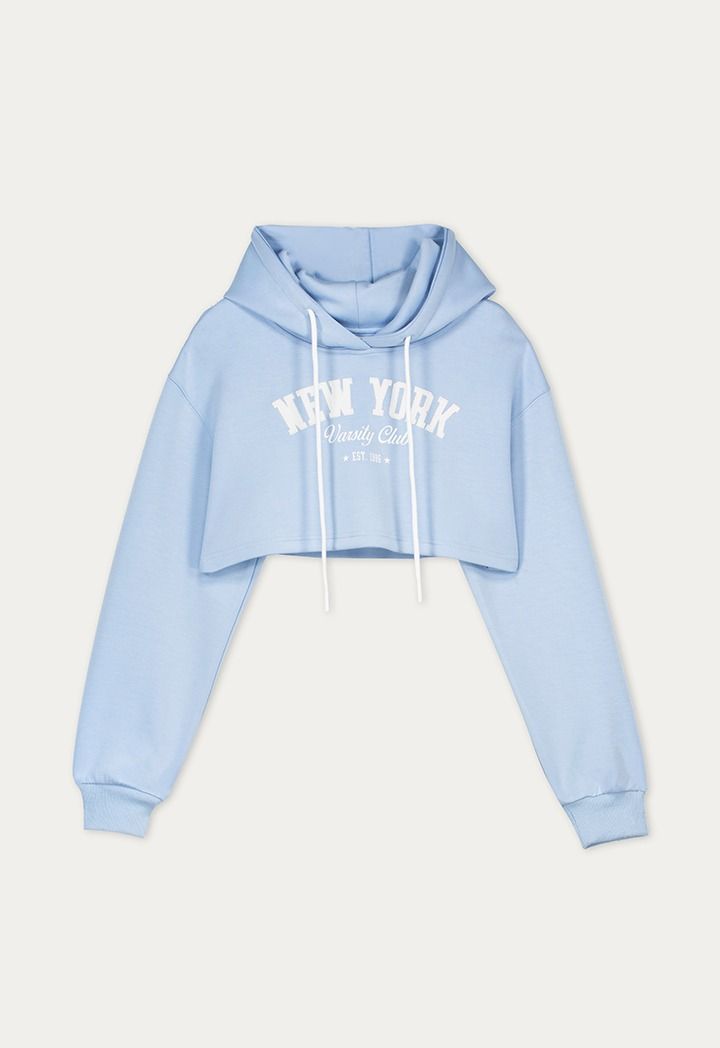 Hope Cropped Hoodie Dress Combo (2Pcs) Off White