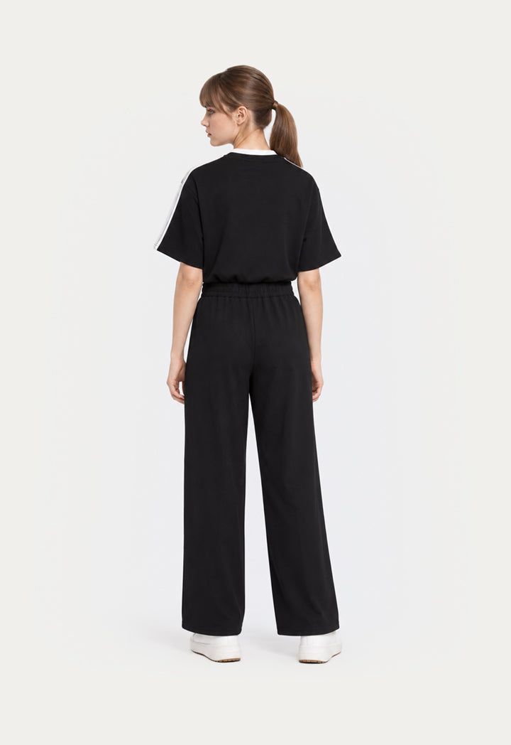 Sporty Wide-Leg Trousers